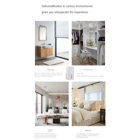 Dehumidifier Dryer Bedroom Basement Electronic Mute Household Air - White - Image 7