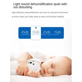 Dehumidifier Dryer Bedroom Basement Electronic Mute Household Air - White - Image 8