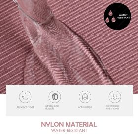 Women Shoulder Bag Portable Handbag Waterproof Nylon - Grey - Image 5