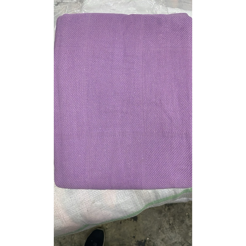 Budget Blanket 100% Cotton Queen / King - Lilac - Image 1