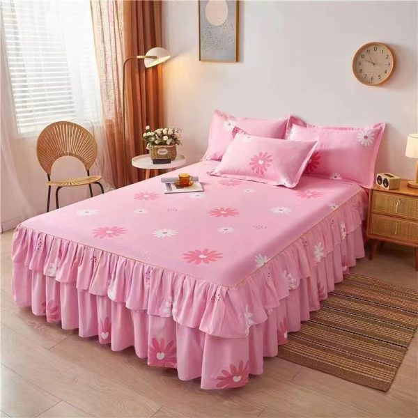 3 -in-1 Set Queen Size Ropol Bedsheet - H1