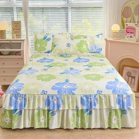 3 -in-1 Set Queen Size Ropol Bedsheet - H13
