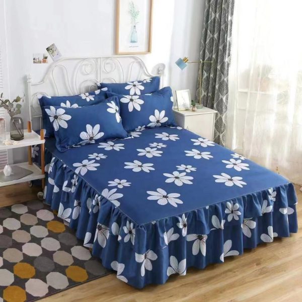 3 -in-1 Set Queen Size Ropol Bedsheet - H8