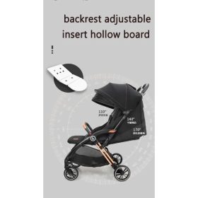 High Quality Magic stroller baby 360 Rotating 3-way portable easy carry 0-12 years Foldable Kids Stroller S2 - Blue - Image 4