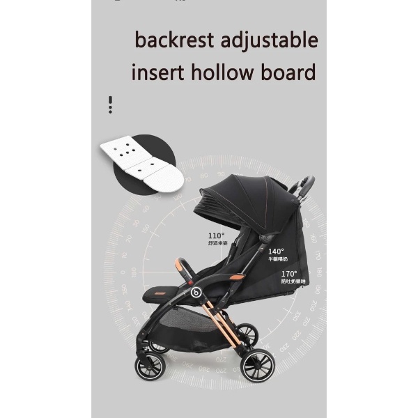 High Quality Magic stroller baby 360 Rotating 3-way portable easy carry 0-12 years Foldable Kids Stroller S2 - Blue