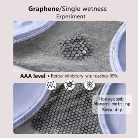 Cotton Panties Women Beautiful Made Swan Mid Waist Sexy Belly Antibacterial Crotch Underwear H159 - Blue - Image 5