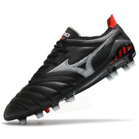 Mizuno Morelia Neo 3 FG Football shoes - Black/ Red - Image 3