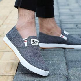 Men's Sport Sneaker Outdoor Travel Casual S309 - Grey - Image 4