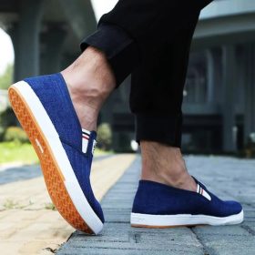 Men's Sport Sneaker Outdoor Travel Casual S309 - Blue - Image 5