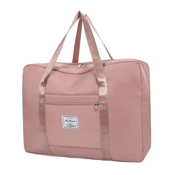 Japan Style Travel Duffel Luggage Beg - Pink