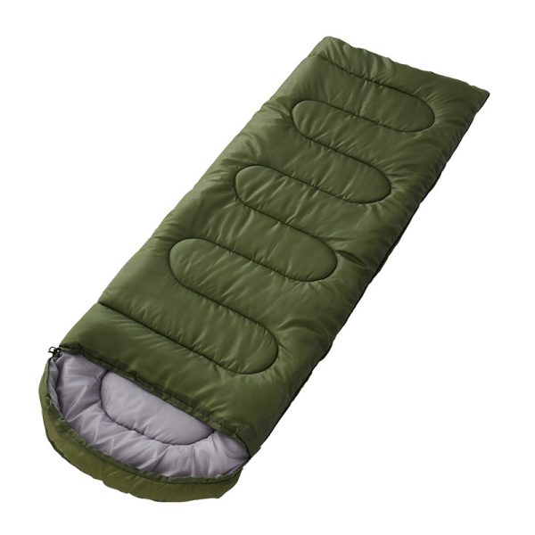 Portable Waterproof Sleeping Bag Camping Portable Bed Outdoor Warm for Outdoor Camping Hiking Travel - Green