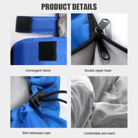 Portable Waterproof Sleeping Bag Camping Portable Bed Outdoor Warm for Outdoor Camping Hiking Travel - Blue - Image 5