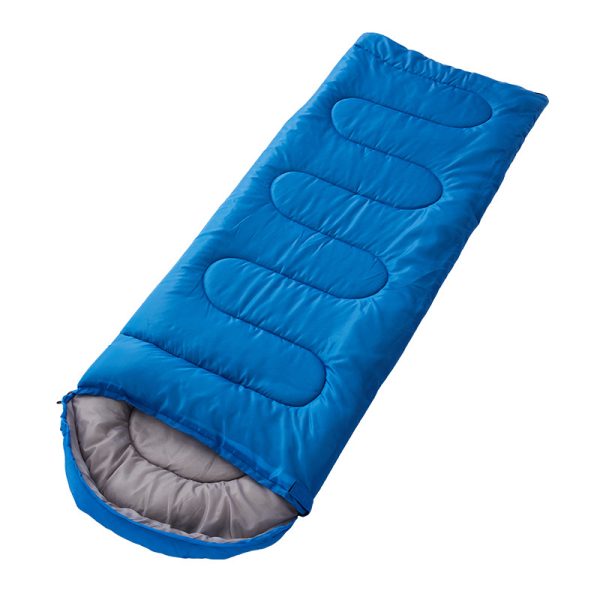 Portable Waterproof Sleeping Bag Camping Portable Bed Outdoor Warm for Outdoor Camping Hiking Travel - Blue