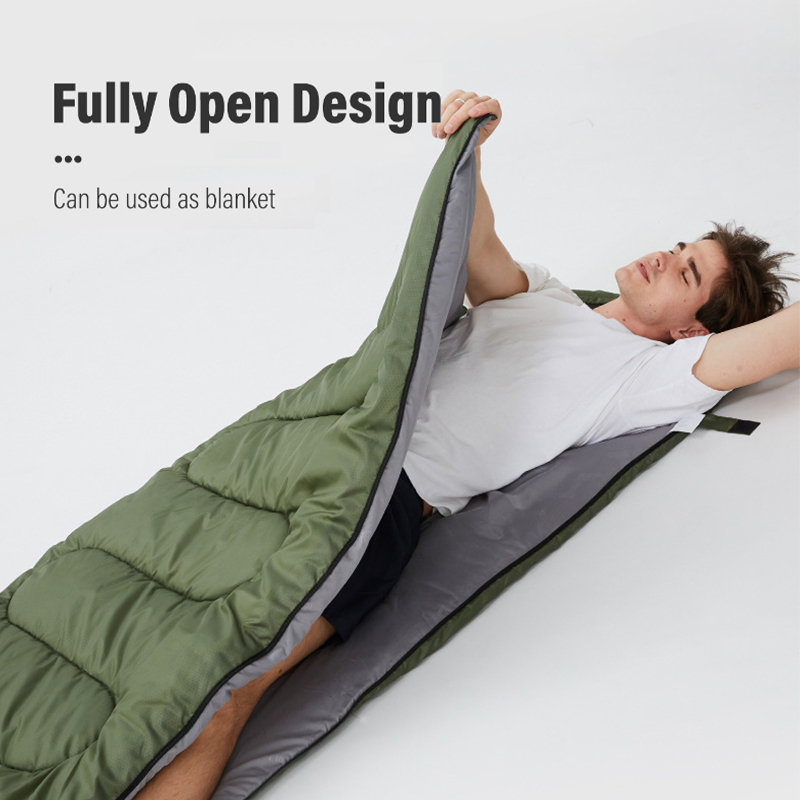 Portable Waterproof Sleeping Bag Camping Portable Bed Outdoor Warm for Outdoor Camping Hiking Travel - Blue - Image 6