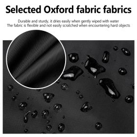 Large Capacity Backpack Waterproof Laptop Backpack Trendy Nylon USB Charging Travel Bag Casual - Black - Image 7