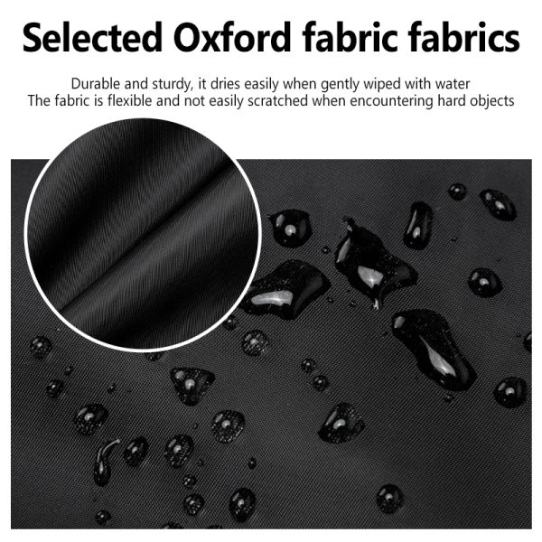 Large Capacity Backpack Waterproof Laptop Backpack Trendy Nylon USB Charging Travel Bag Casual - Black