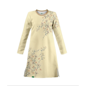 Summer Women's Casual Sports Shirt Long Sleeved Muslimah - W070107-TT11012-03 - Image 1