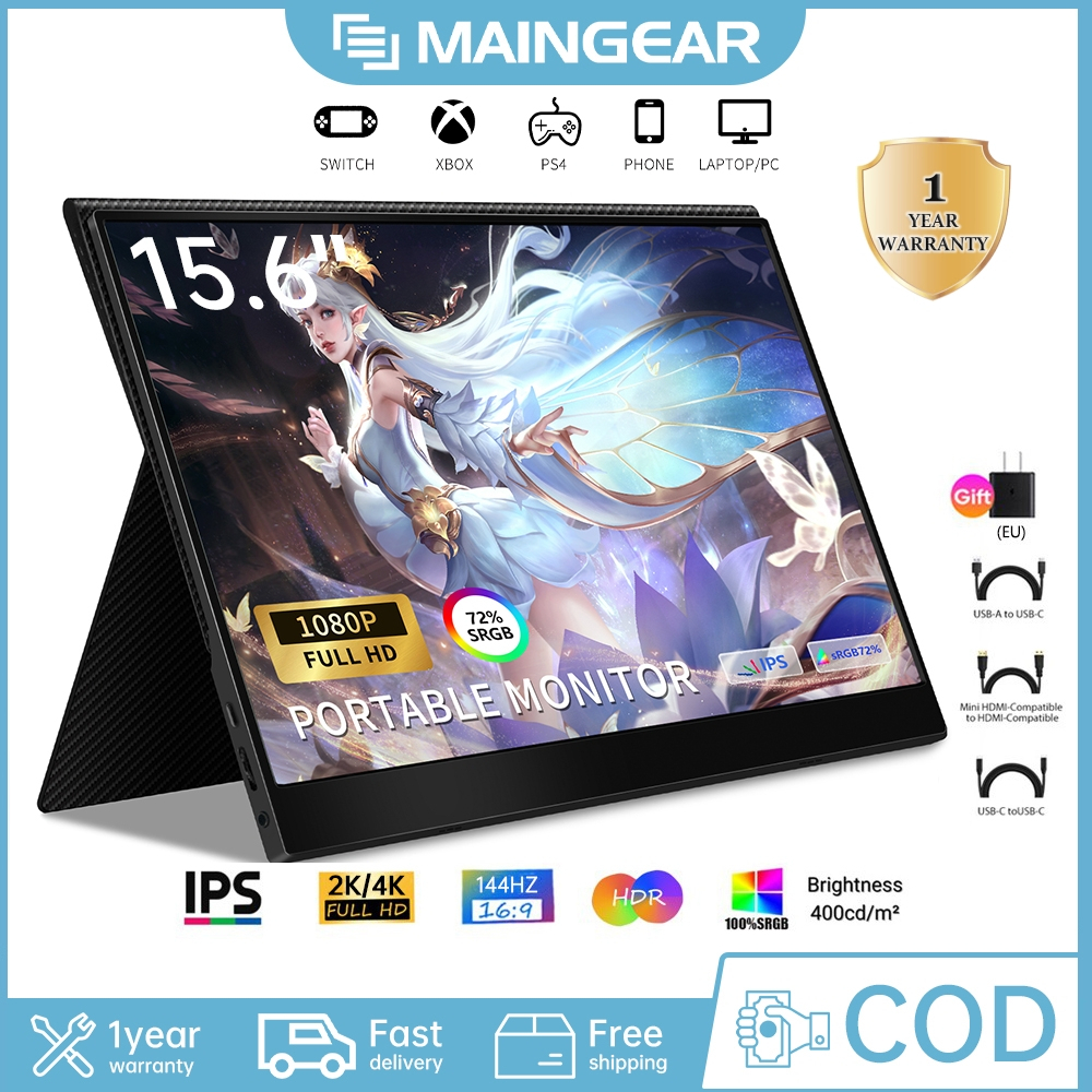 MAINGEAR 14" HD1920x1080P 60Hz + Touch Screen portable extension screen - Image 2