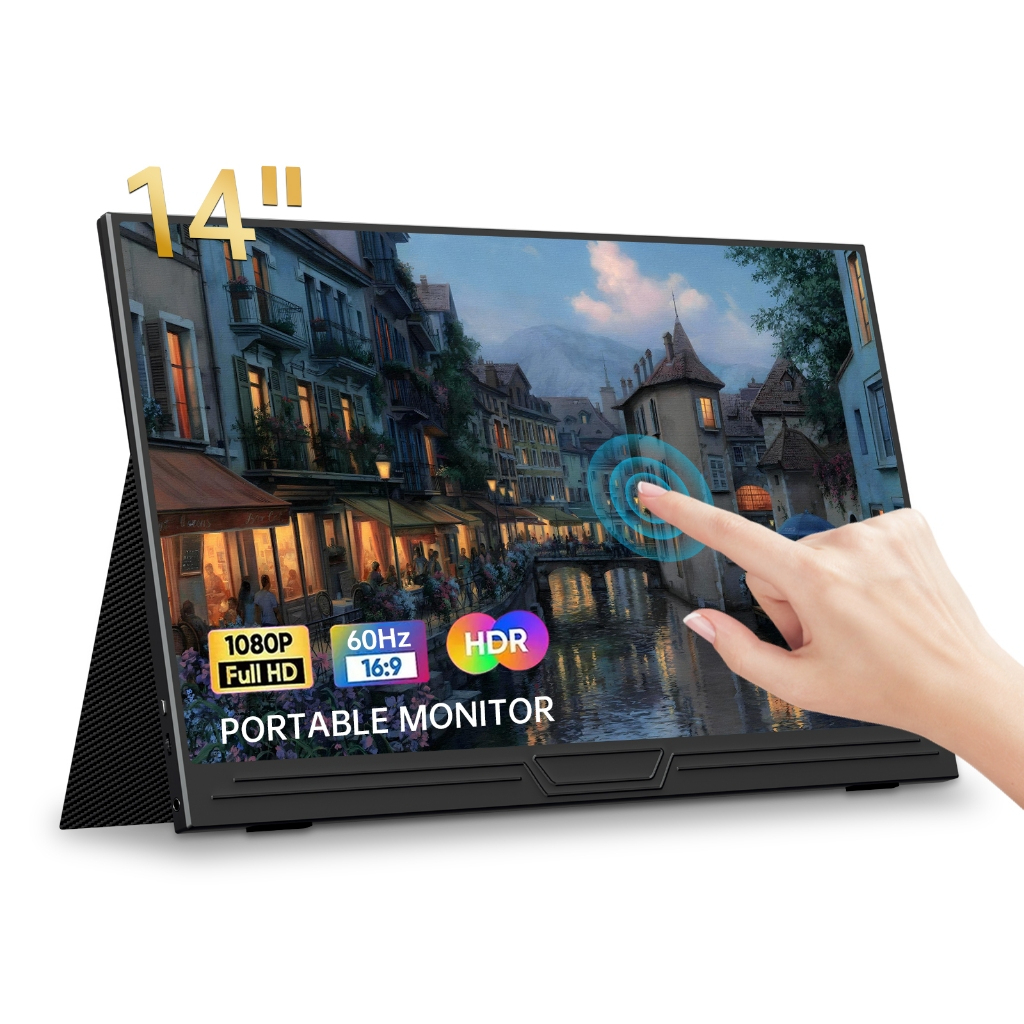 MAINGEAR 14" HD1920x1080P 60Hz + Touch Screen portable extension screen - Image 1