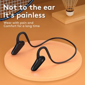 Sport Edition Wireless Bluetooth Headset Headphone Earphone Air Bone Conduction Running M-D8 Sweatproof On In Ear - Blue - Image 3