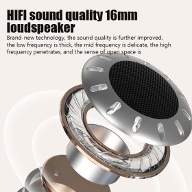 JS7 Wireless Earphones Bluetooth 5.1 Support TF Card MP3 - Black - Image 8