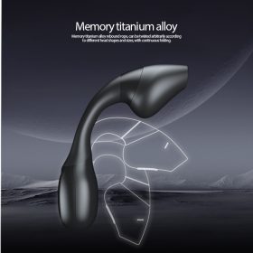 Monster Open Ear 200 Ear Clip Earphone Blutooth Earphone Bone Conduction Headphone Wireless Earphone Sports Headset IPX7 - Grey Silver - Image 3