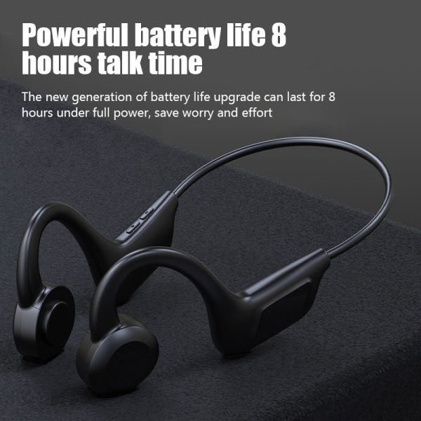 JS7 Wireless Earphones Bluetooth 5.1 Support TF Card MP3 - Black