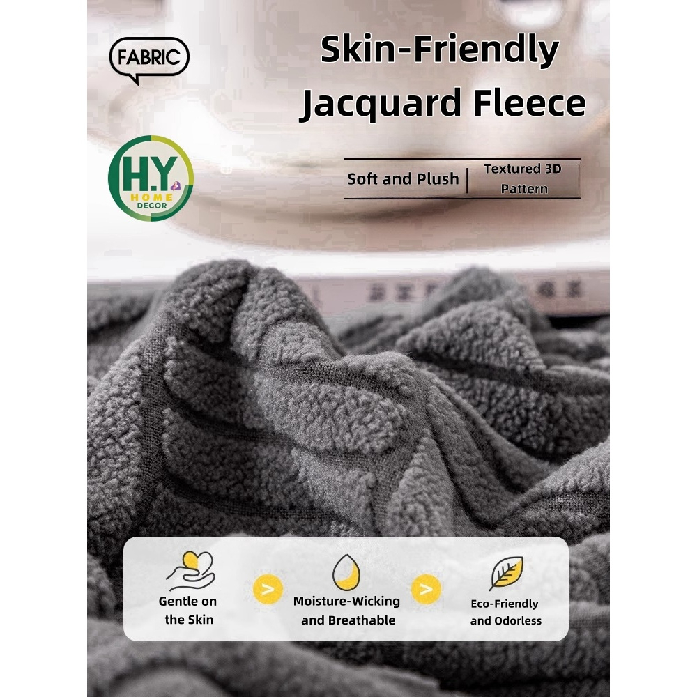 Elastic Jacquard Sofa Cover 1/2/3/4 Seater Sofa Cover L-shaped Full-wrap Sofa Cover - Beige - Image 6