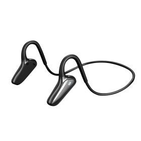 Sport Edition Wireless Bluetooth Headset Headphone Earphone Air Bone Conduction Running M-D8 Sweatproof On In Ear - Black