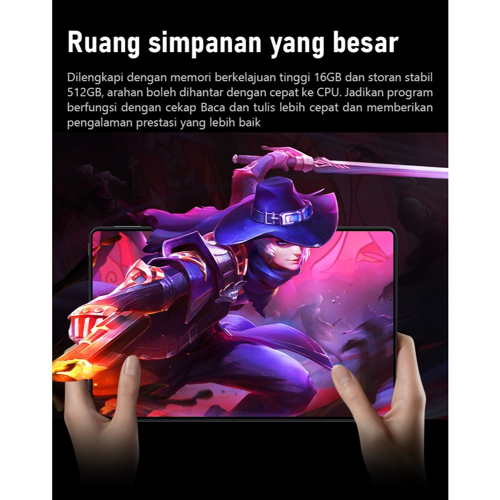 2024 Discount Tablet Galaxy Tab X95pro Tablet PC 10.8 Inches Smart Tablet PC Android Tablet PC Mugla Support SIM Card - Blue - Image 9