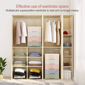 36cm 4 Layers Maracon Wide Durabox Drawer Clothes Storage Cabinet - Image 4