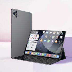 2024 Discount Tablet Galaxy Tab X95pro Tablet PC 10.8 Inches Smart Tablet PC Android Tablet PC Mugla Support SIM Card - Grey + Keyboard