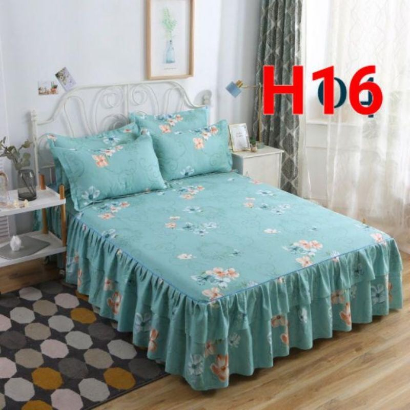3-in-1 Queen Set Ropol Bedsheet - H16 - Image 1