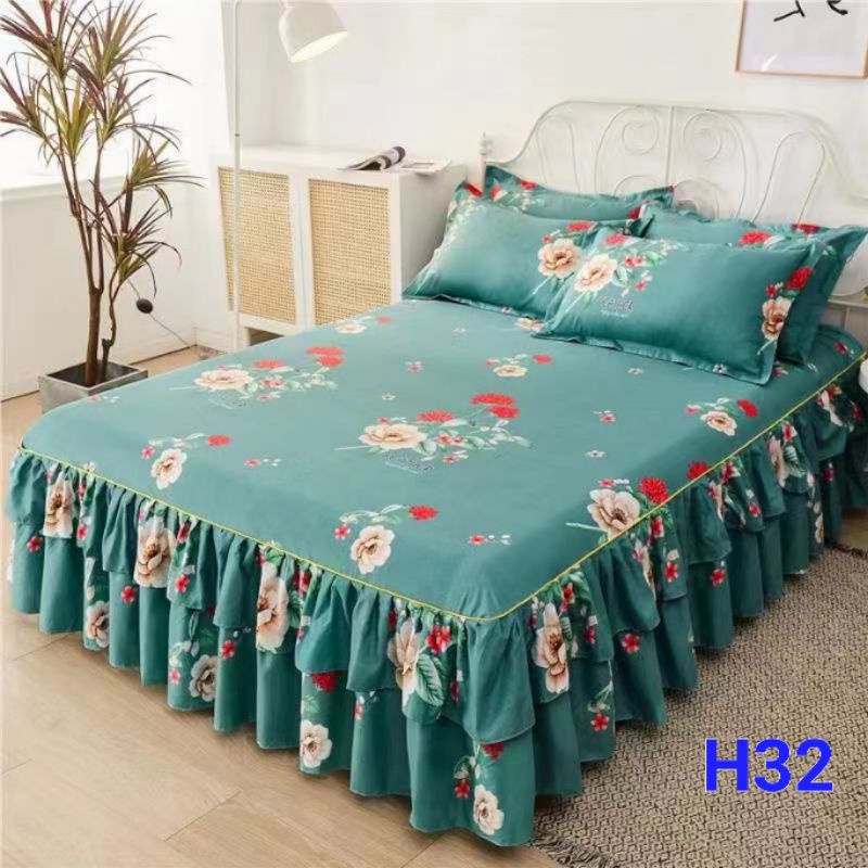 3-in-1 Queen Set Ropol Bedsheet - H32 - Image 1