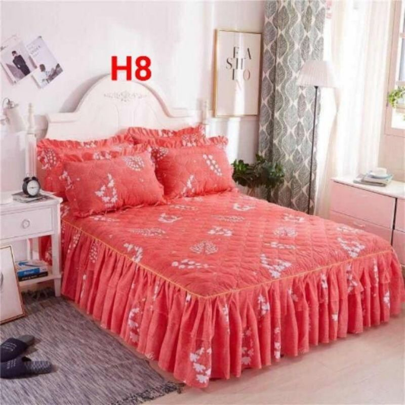 3-in-1 Queen Set Ropol Bedsheet - H8 - Image 1