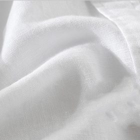 Casual Linen Cotton Long Sleeve Shirt Men Summer New Basic Lapel - Light Blue - Image 4