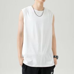 Casual Linen Cotton T-Shirt Men - White