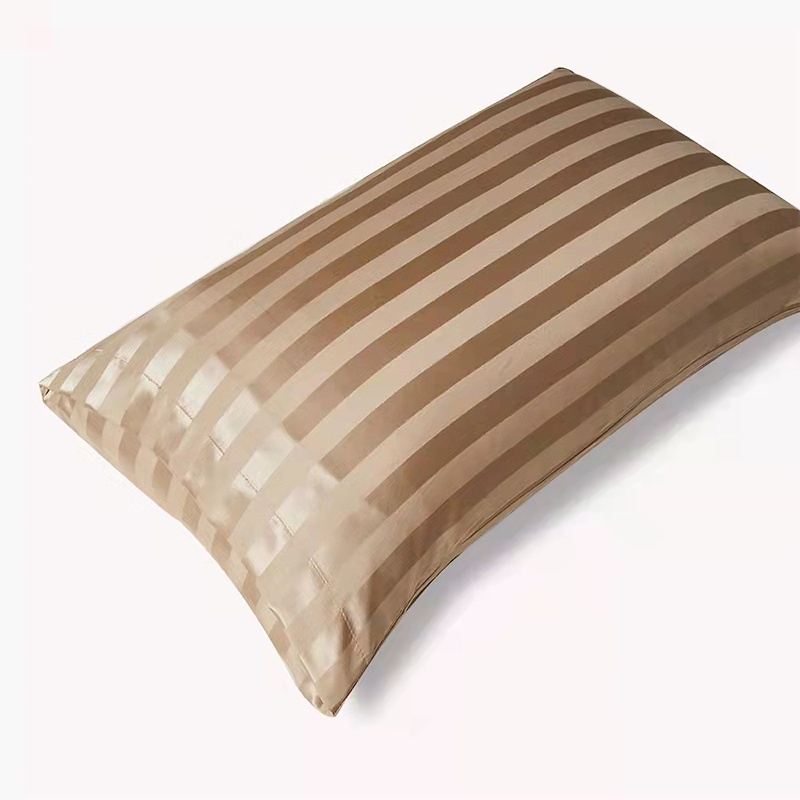 Luxury Smooth Satin Silk Bolster Case Cooling Feel Pillowcase Wash Silk Long Pillowcase Soft Silk Protector - Gray (Pillowcase) - Image 5