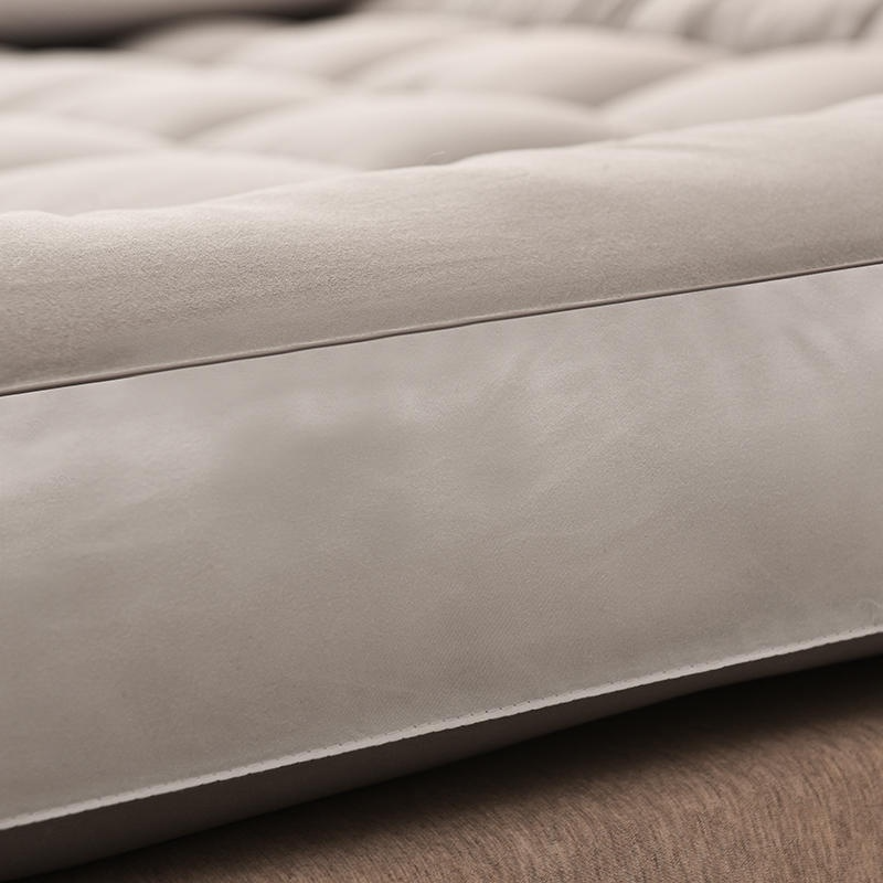 Thicker Topper Mattress Spring Four Seasons Foldable - Dark Blue - Image 9