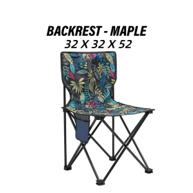 Folding Camping for Outdoor Beach Chair Folding Stool With Arm Hiking Chair Portable Fishing Beach Chair - Army Green - Image 4