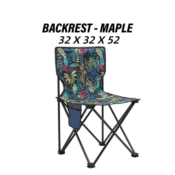 Folding Camping for Outdoor Beach Chair Folding Stool With Arm Hiking Chair Portable Fishing Beach Chair - Army Green