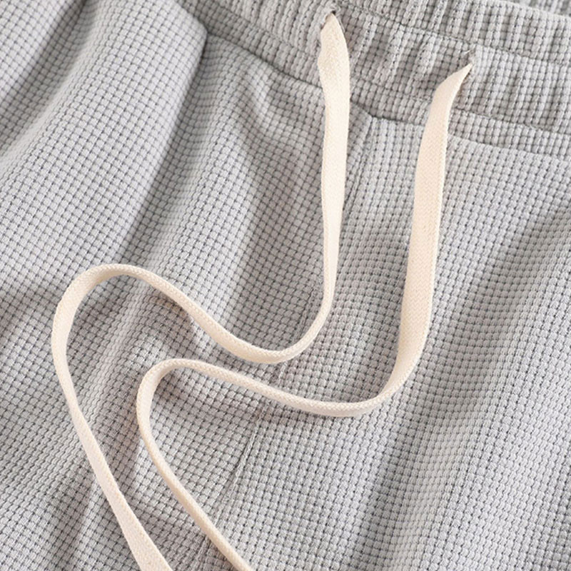 Korean Style Men Fashion Long Trousers Unisex Couple Pants - Black - Image 3