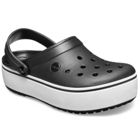 2023 Crocs Platform Clog Authentic - Black / White