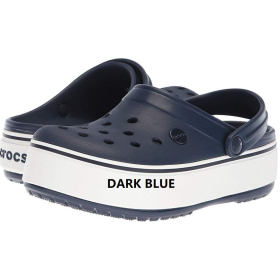 2023 Crocs Platform Clog Authentic - Dark Blue