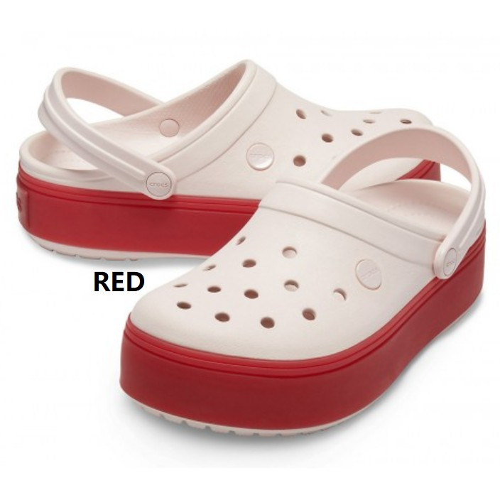 2023 Crocs Platform Clog Authentic - Red - Image 1