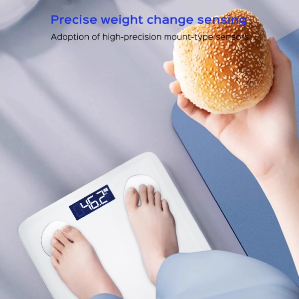 HAN RIVER Bluetooth Body Fat Scale Weight Scale High Accuracy LED Display