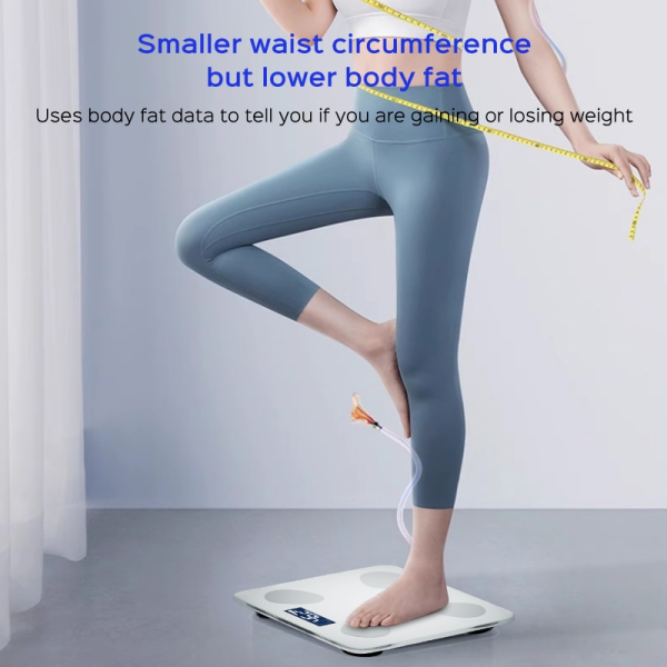 HAN RIVER Bluetooth Body Fat Scale Weight Scale High Accuracy LED Display