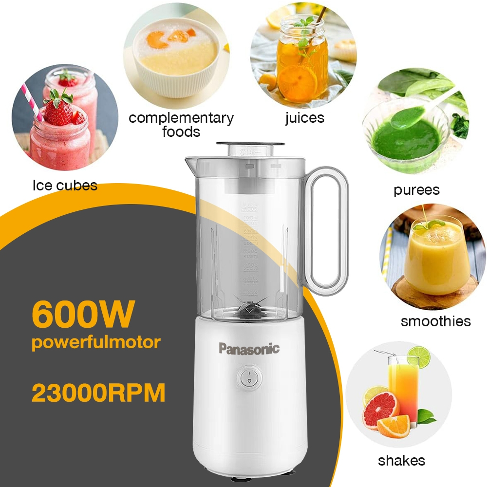 Panasonic Juice Extractor Fruit Blender Multifunctional Portable Home Blender Low Noise 800ML Juice Blender - Image 3