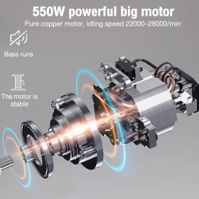 Panasonic Chopper Blender Stainless Steel Electric Food Chopper Meat Grinder Machine Mixer Food Processor - 2L - Image 6