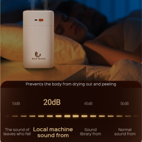 HAN RIVER Air Humidifier 1300ML Double Spray Diffuser Essential Oil Aromatherapy Silent Household Air Purification - Image 8